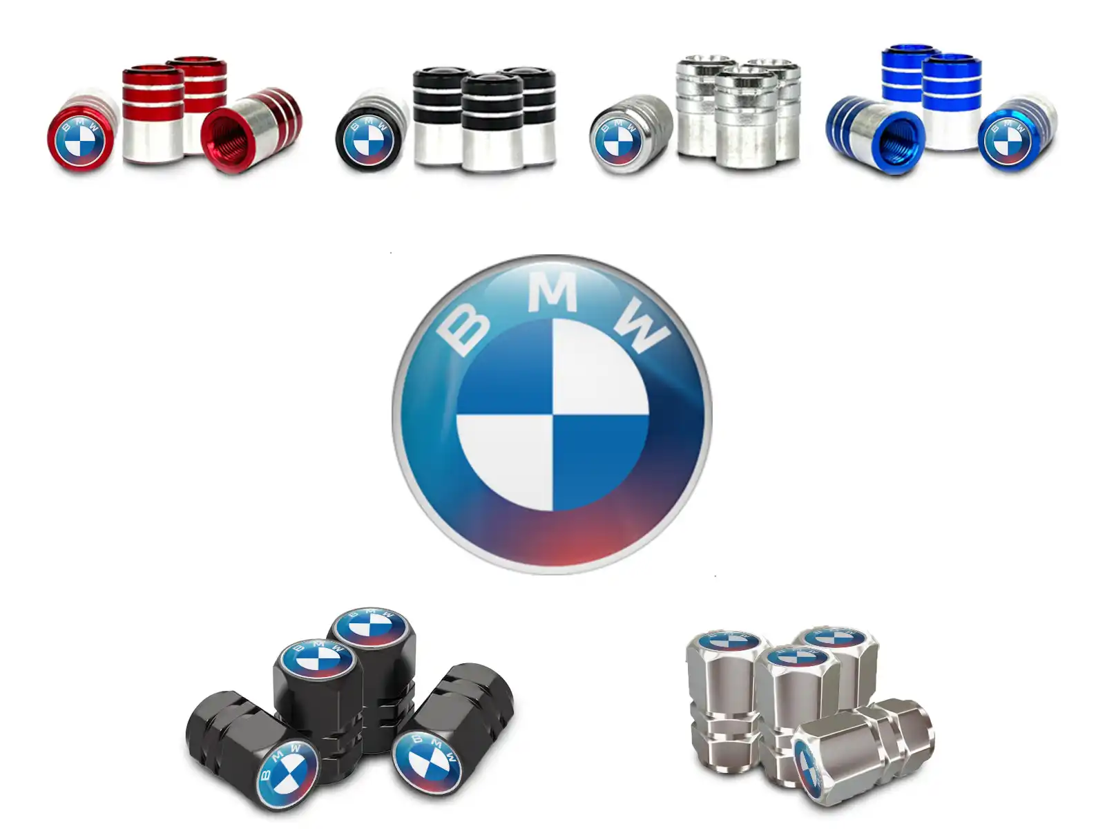 BMW Cappelli Stelo Valvola Auto Stile Max